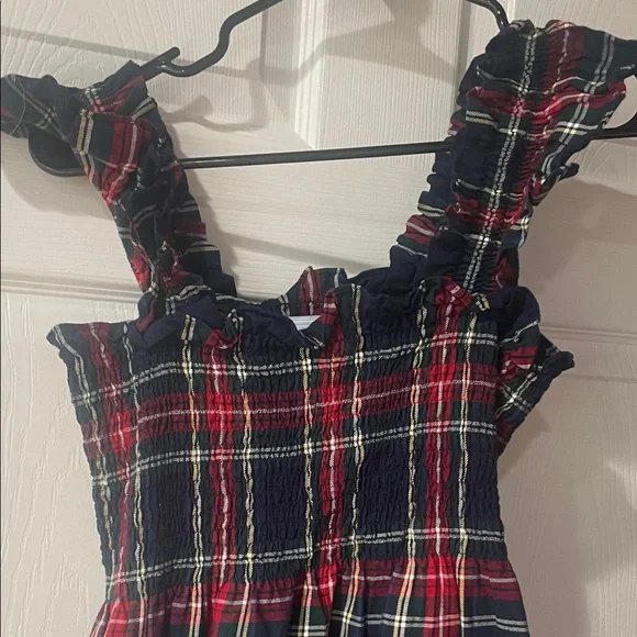 Elegant Plaid Maxi Dress - Picture 5 of 6